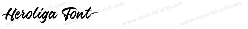 Heroliga Font字体转换